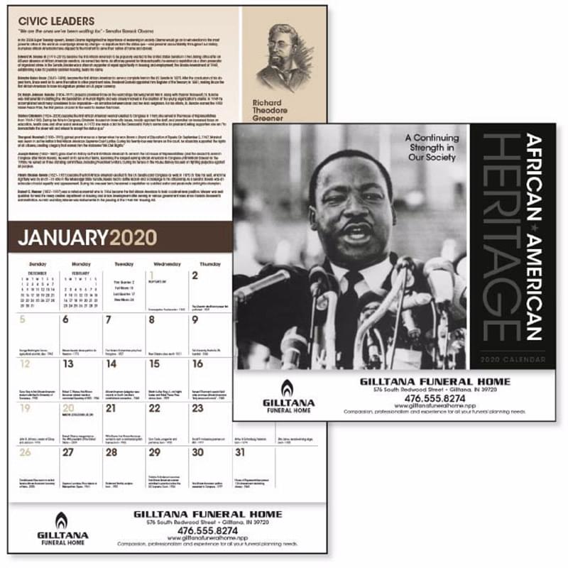 African-American Heritage: Dr. M Luther King, Jr.