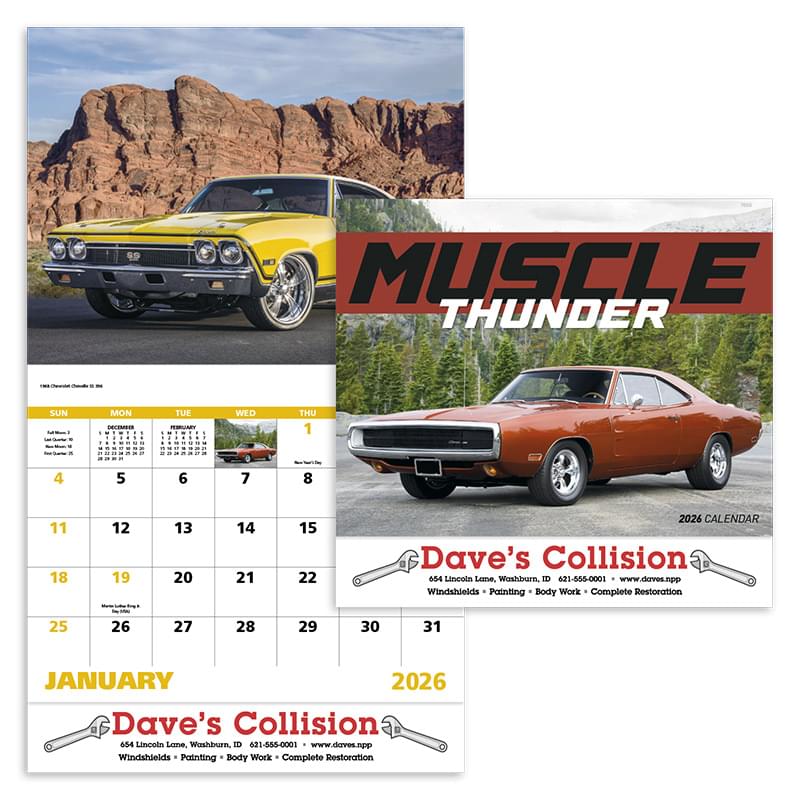 Muscle Thunder - Stapled