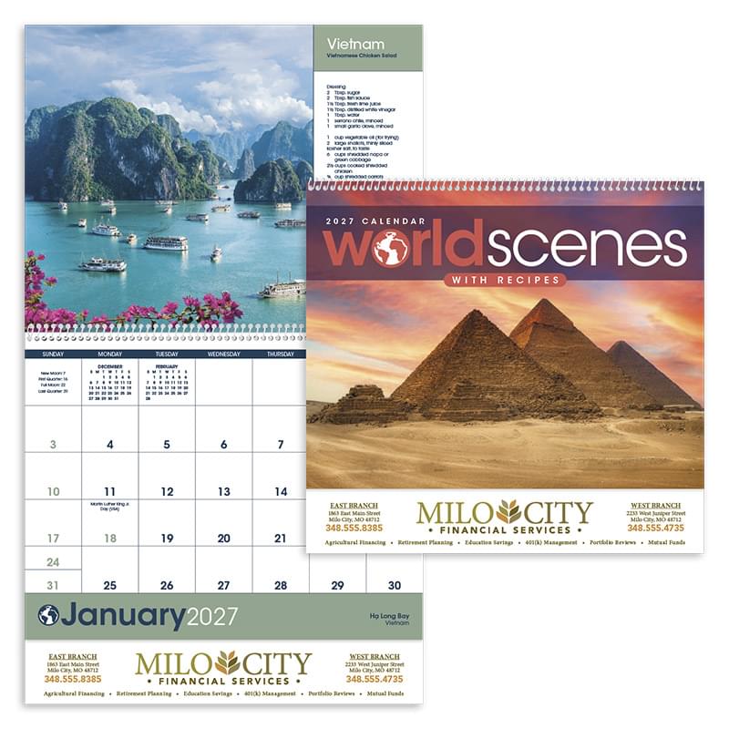 World Scenes with Recipe