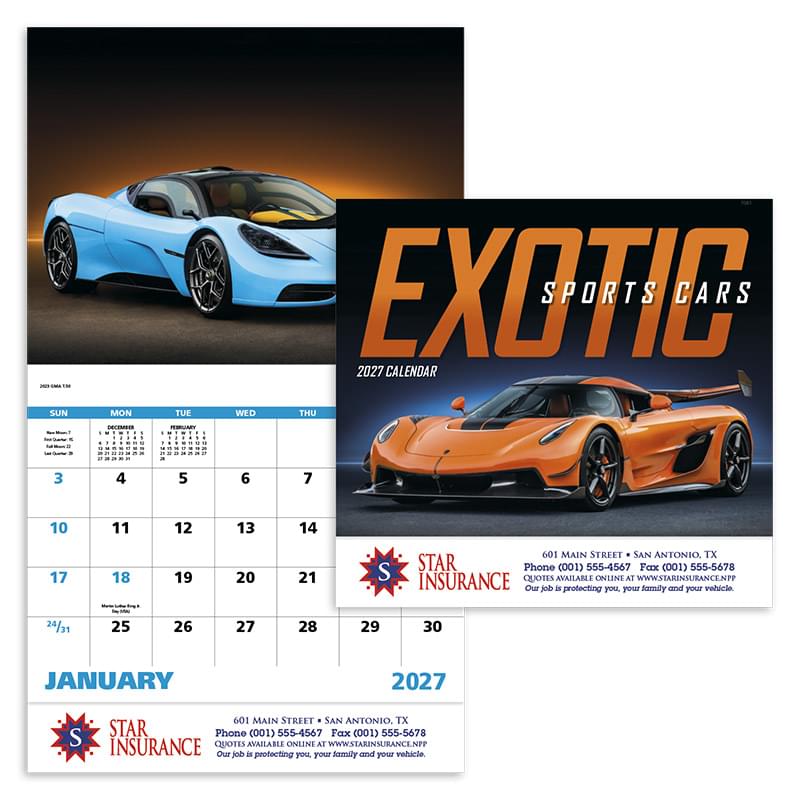 Exotic Sports Cars - Stapled