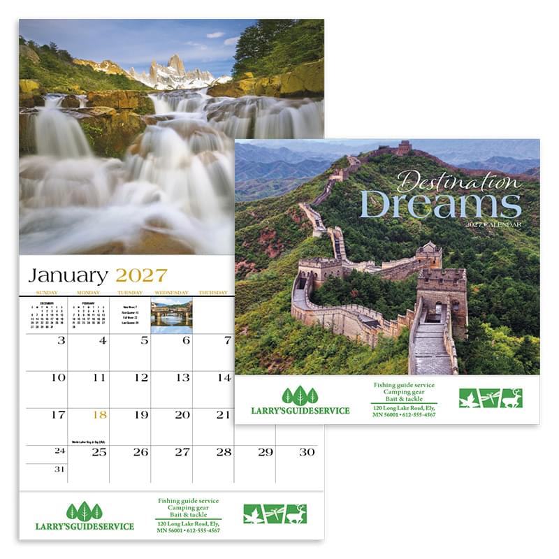Destination Dreams&reg; Appointment Calendar
