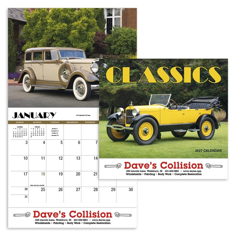 Classics Appointment Calendar
