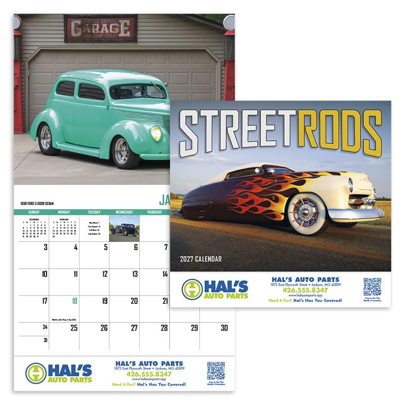 Street Rod Fever Appointment Calendar