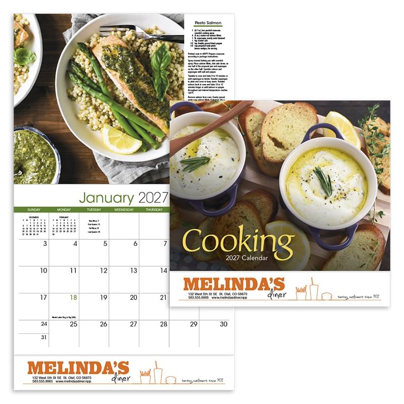 Cooking Appointment Calendar