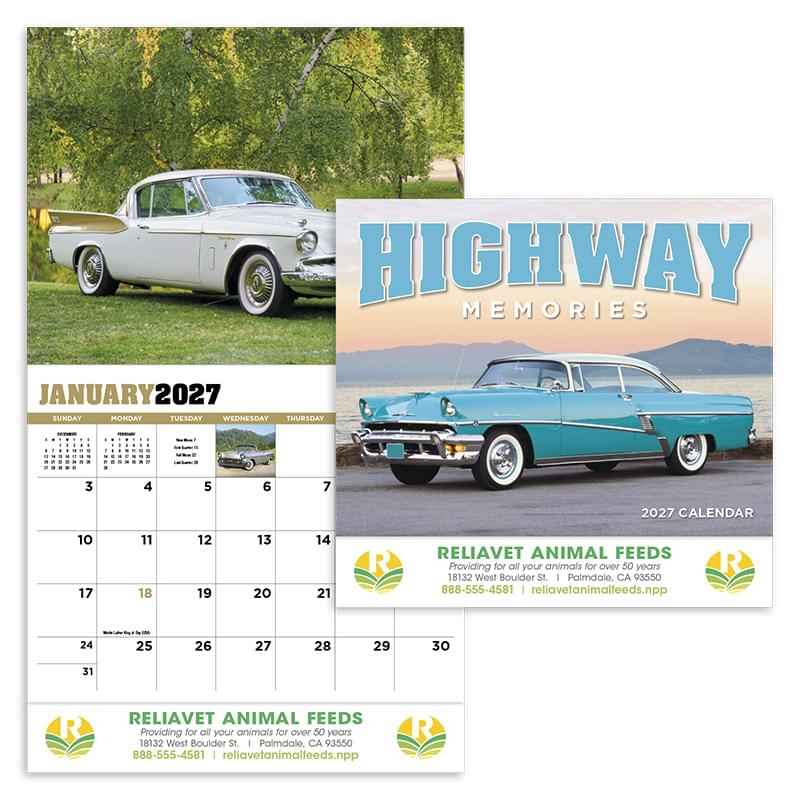 Highway Memories Appointment Calendar