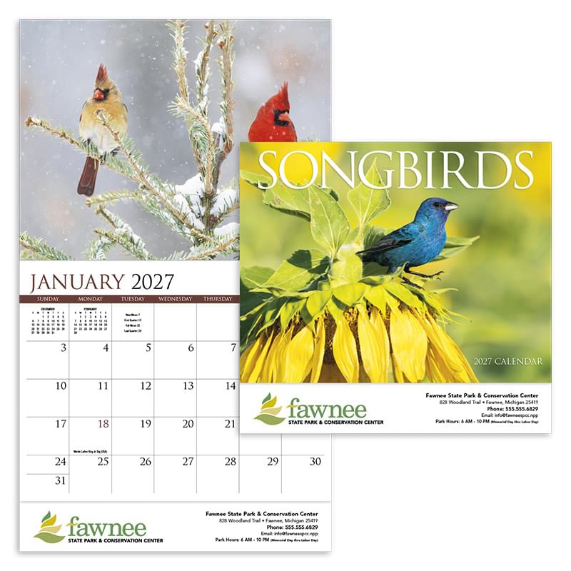 Songbirds Appointment Calendar