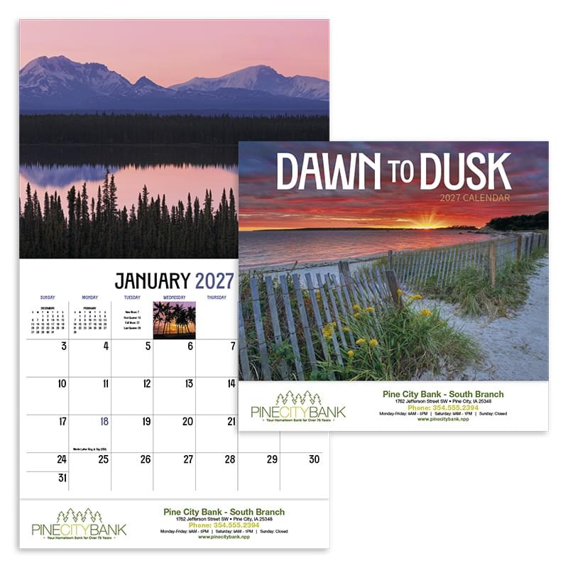 Dawn to Dusk Appointment Calendar