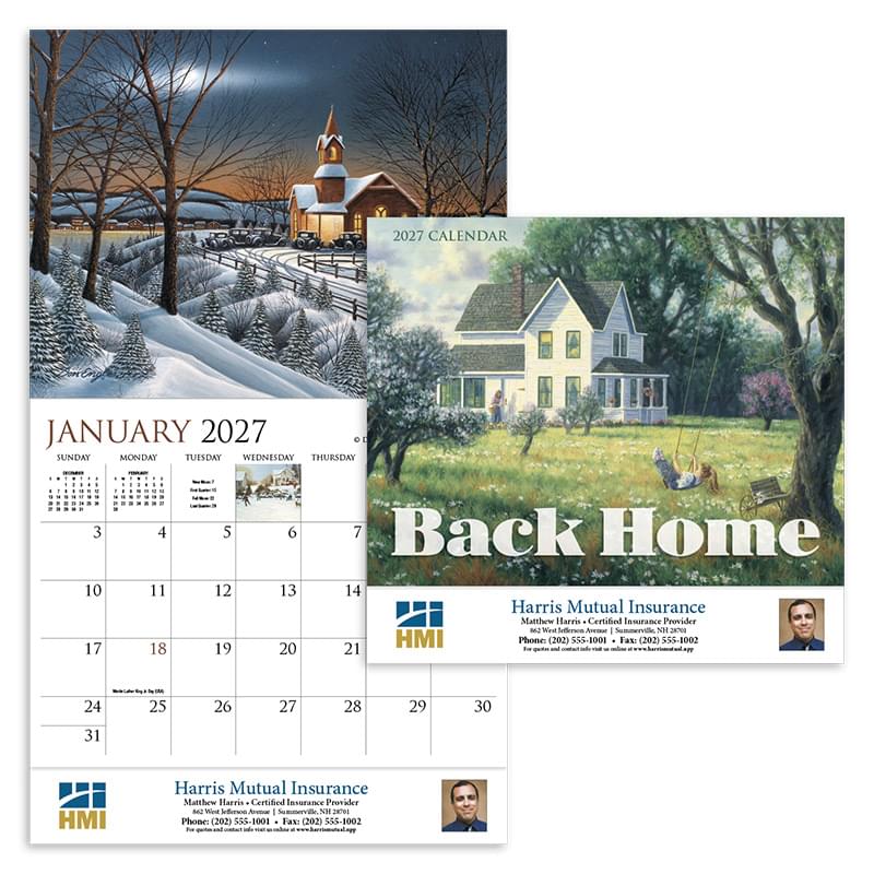 Back Home Appointment Calendar