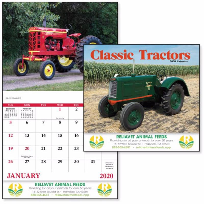 Classic Tractor - Stapled