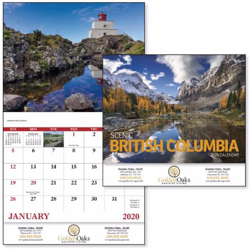 Scenic British Columbia - Stapled
