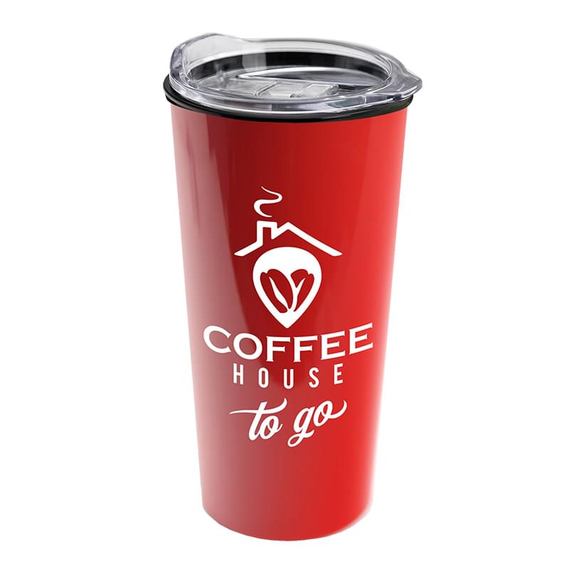 Garyline® Roadmaster Travel Tumbler with Clear Slider Lid - 18 oz.