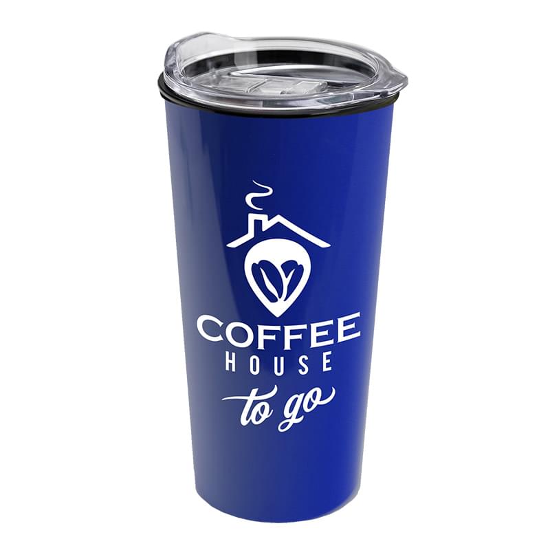 Garyline® Roadmaster Travel Tumbler with Clear Slider Lid - 18 oz.