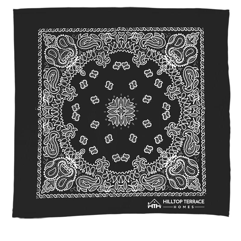 Garyline® 22" Bandana with Stock Paisley Pattern