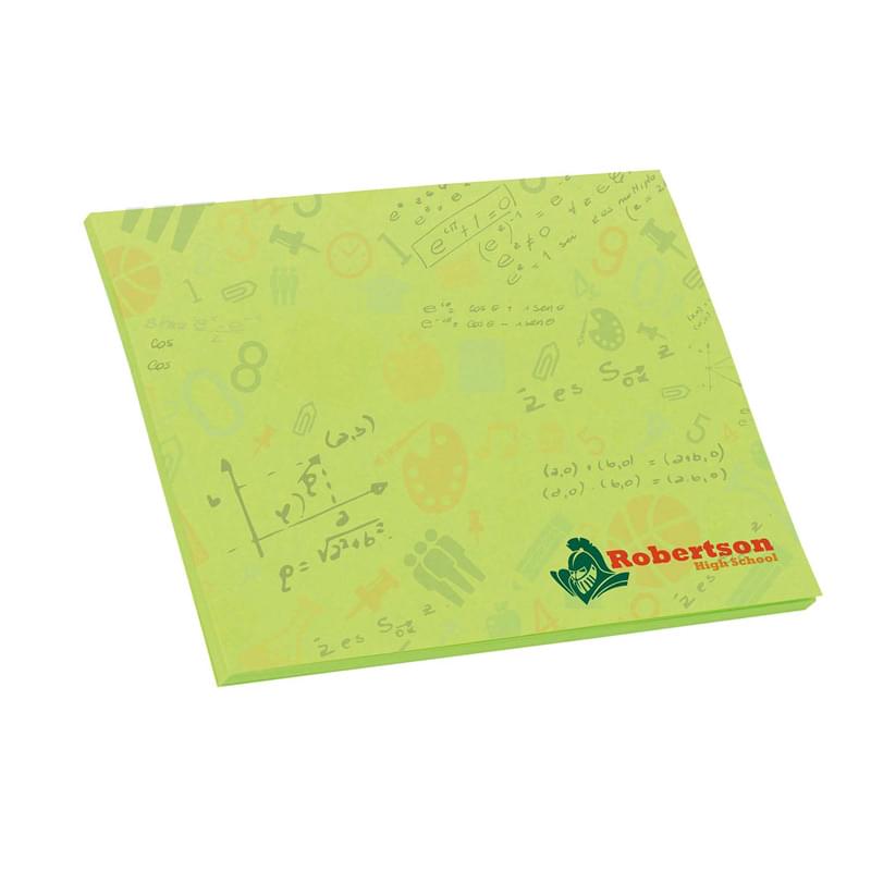 Souvenir&reg; Sticky Note&trade;  4" x 3" Colored Paper Pad, 25 sheet