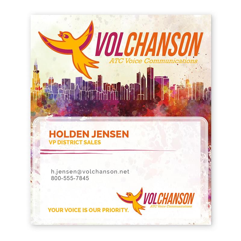 BIC&#174 Business Card Magnet with Card Holder