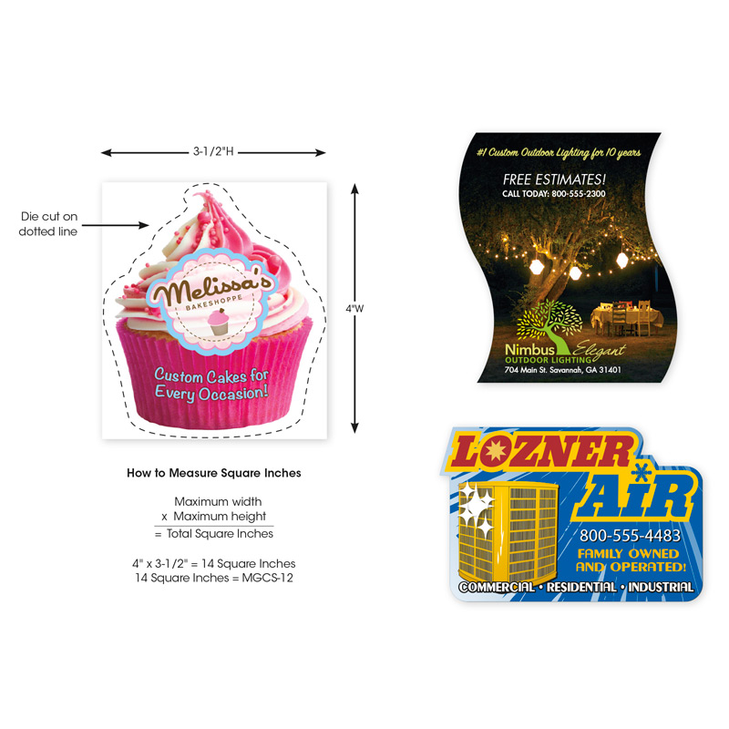 BIC&#174 20 Mil Custom Shaped Magnet 18.01-20 Square I