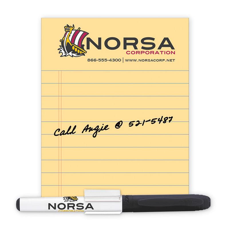 BIC&#174 20 Mil Dry Erase Magnet with Marker and Clip