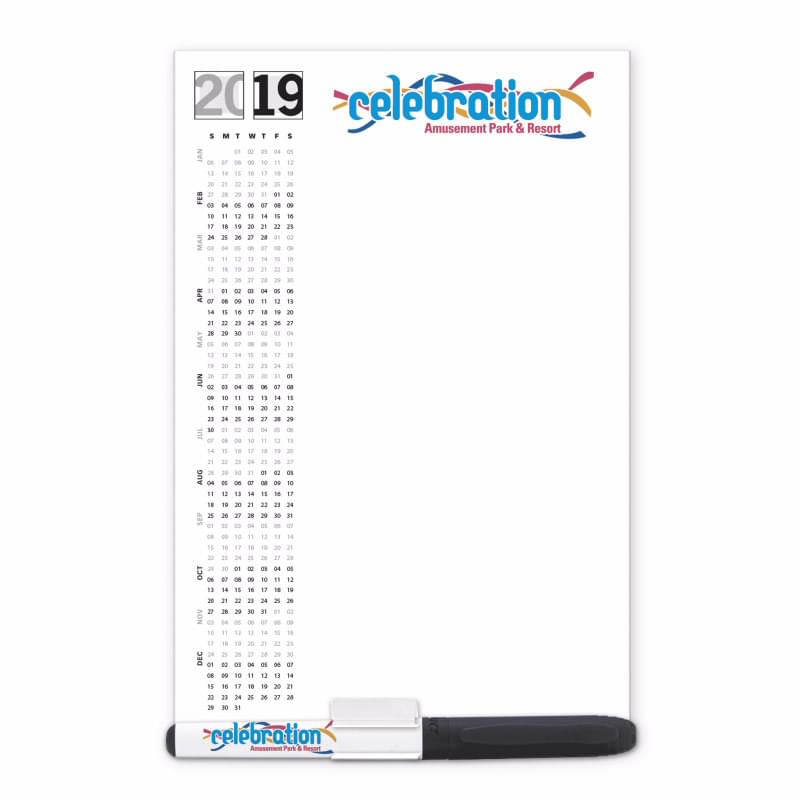 BIC&#174 20 Mil Dry-Erase Magnet with Marker and Clip