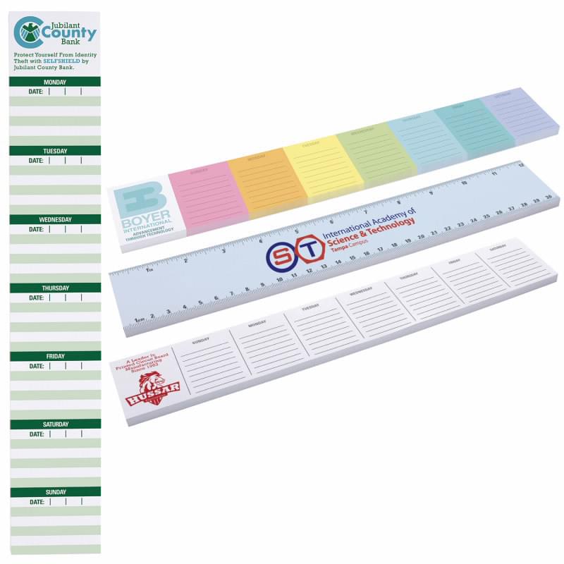 Souvenir&reg; Sticky Note&trade; 12" X 2" Pad, 25 sheet