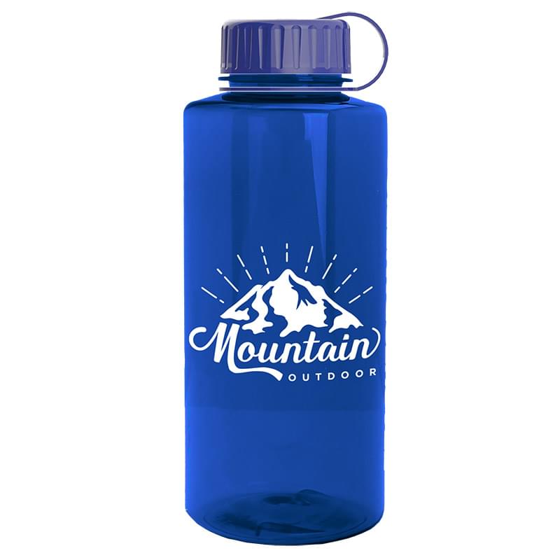 Garyline® Mountaineer Tritan® Bottle with Tethered Lid - 36 oz.