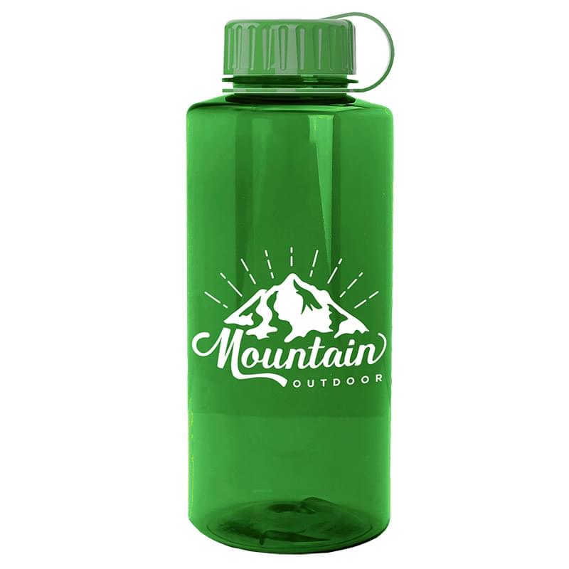 Garyline® Mountaineer Tritan® Bottle with Tethered Lid - 36 oz.