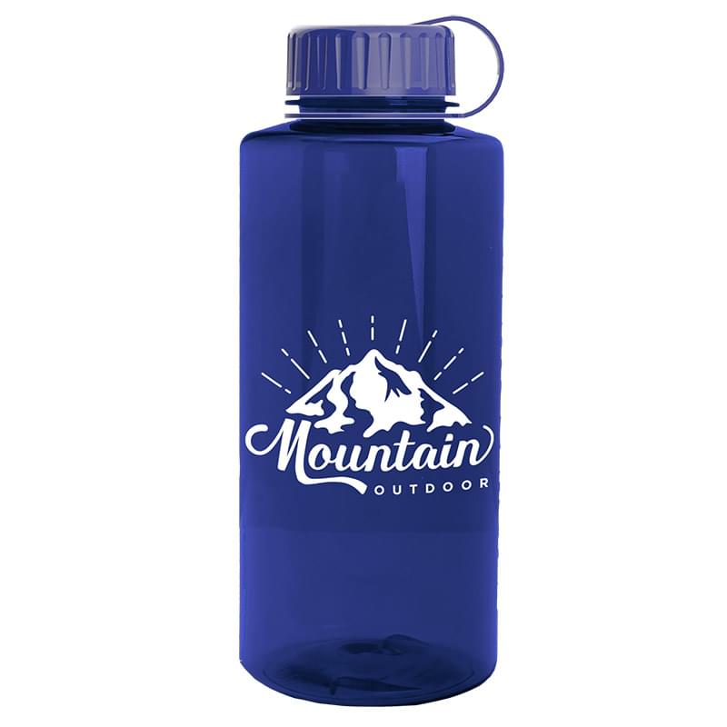Garyline® Mountaineer Tritan® Bottle with Tethered Lid - 36 oz.