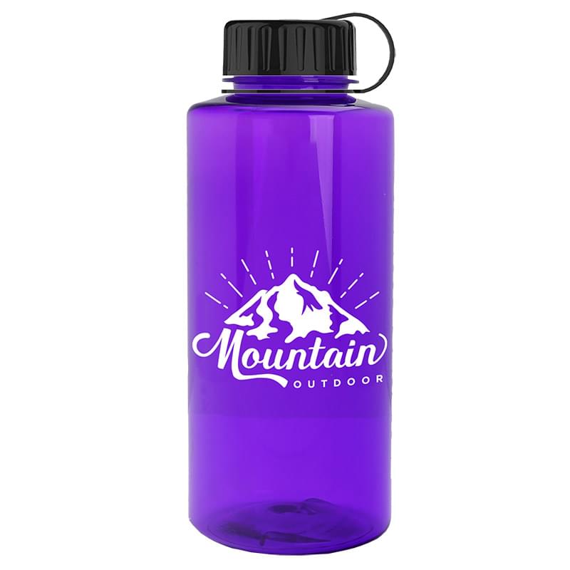 Garyline® Mountaineer Tritan® Bottle with Tethered Lid - 36 oz.