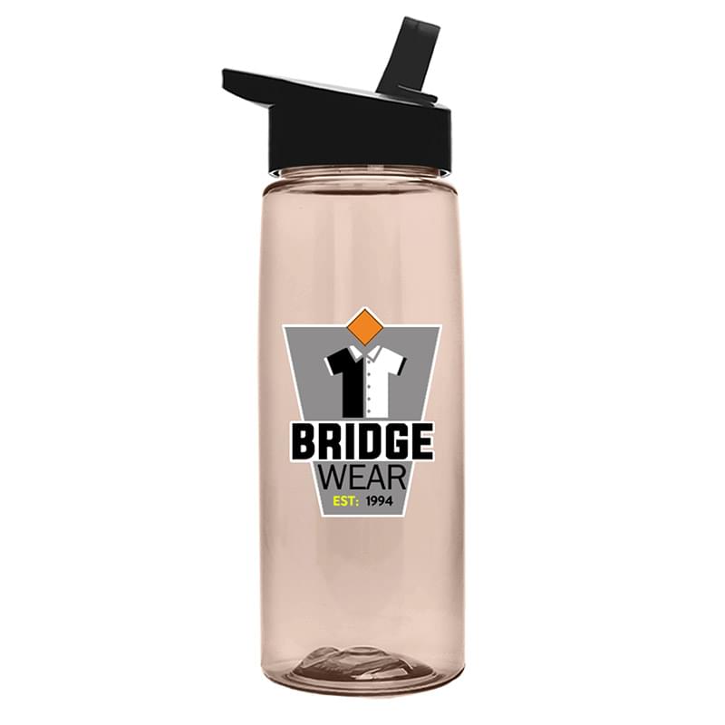 Garyline® Flair Tritan® Bottle with Flip-Straw Lid - 26 oz.