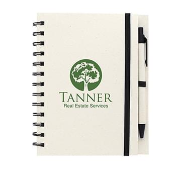 BoC Recycled Spiral Notebook with Pen