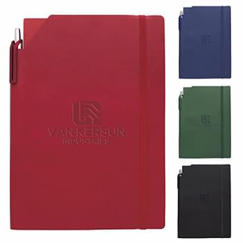 Essential Journal with Ribbon Stylus Pen