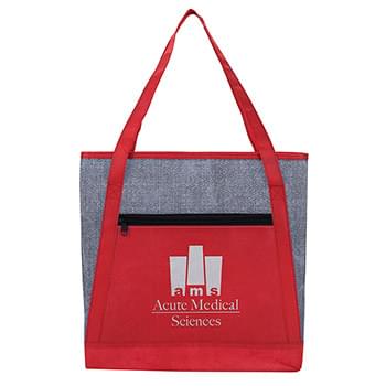 Good Value™ Heathered RPET Non-Woven Tote