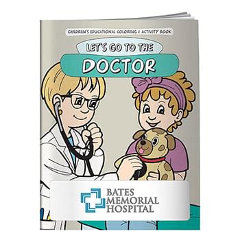 Coloring Book: Let's Go to the Doctor