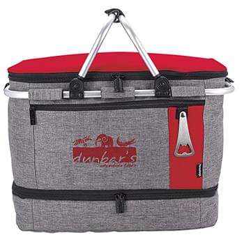 LAST CHANCE - Koozie® Collapsible Jumbo Picnic Basket