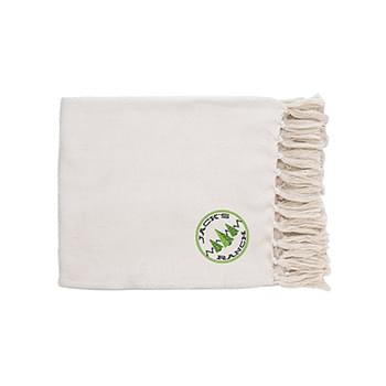 Herringbone Textured RPET Woven Blanket