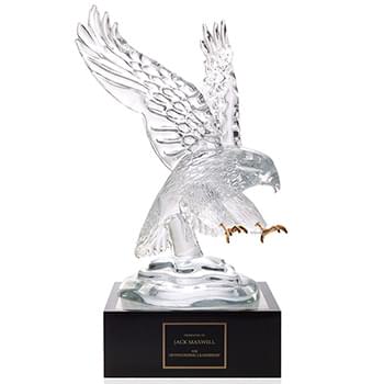 Eagle Award with 4" Lighted Pedestal