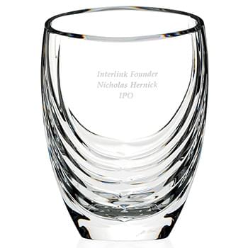 Siena Clear Crystal Vase