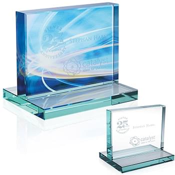 Jade Award with Jade Baseâ€”Horizontalâ€”Small