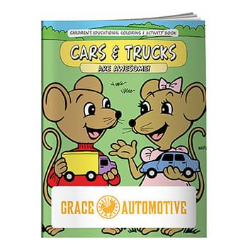 Coloring Book: Cars & Trucks