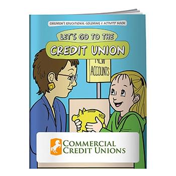 Coloring Book: Let's Go to the Credit Union