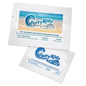 Reef-Friendly SPF-30 Sunscreen Lotion Packet