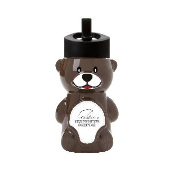 Garyline® Cubbie RPET Bottle with Flip-Straw Lid - 20 oz