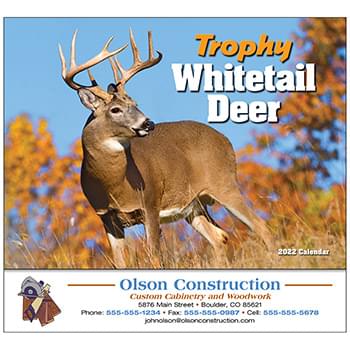 Trophy Whitetail Deer Appointment Calendar