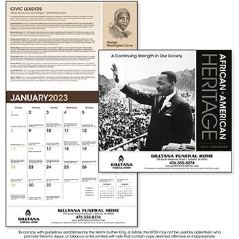 African-American Heritage: Dr. M Luther King, Jr.