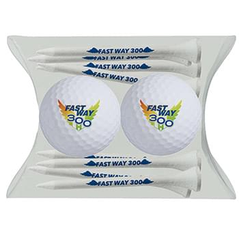 2-Ball 12-Tee Pillow Pack