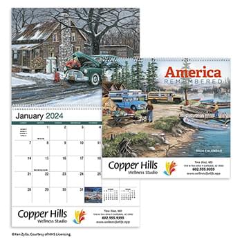 America Remembered Appointment Calendar - Spiral