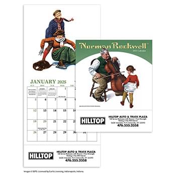 Norman Rockwell Mini Calendar	