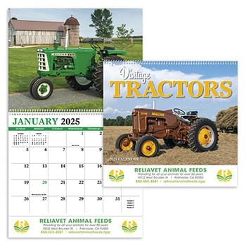 Vintage Tractors Appointment Calendar - Spiral 