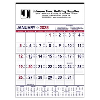 Promotional Wall Calendars 2025: Custom Business Calendars