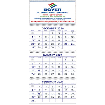 Blue & Grey Commercial Planner