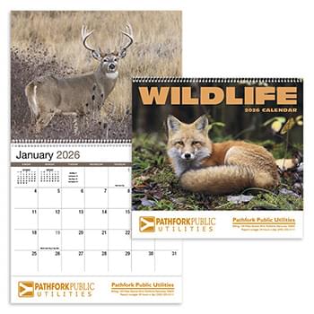 Wildlife Appointment Calendar - Spiral 